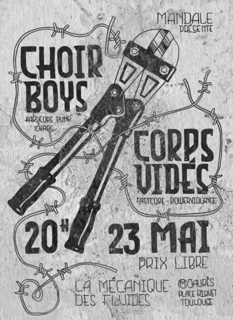 Choir Boys + Corps vidés, @ la Mécanique des Fluides, mar 23/05/2023