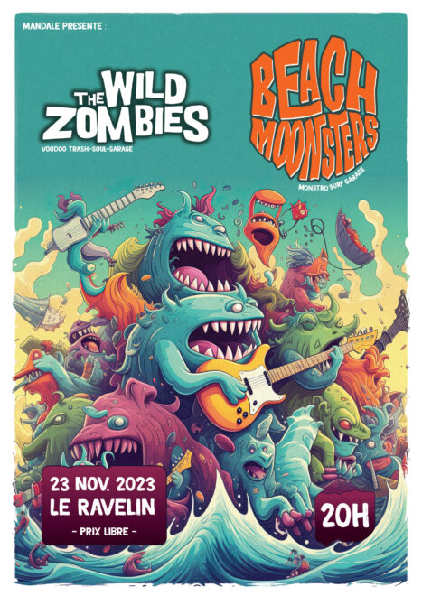 BEACH MOONSTERS + THE WILD ZOMBIES