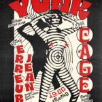Affiche du concert de YUNK + CAGE + ERREUR JEAN le 11/04/2026 à La Mécanique des Fluides, organisé par Mandale